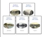 Middlesex Census Bundle - 1841, 1851, 1861, 1871 and 1891
