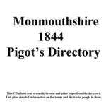 Monmouthshire 1844 Pigot's Directory