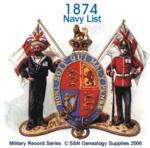 Navy List 1874 - September