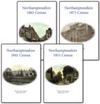 Northamptonshire Census Bundle - 1841, 1851, 1861 and 1871