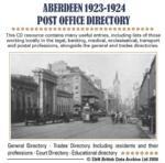 Scotland,  Aberdeen 1923-1924 Post Office Directory