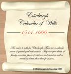 Scotland; Edinburgh Calendar of Wills 1514-1600