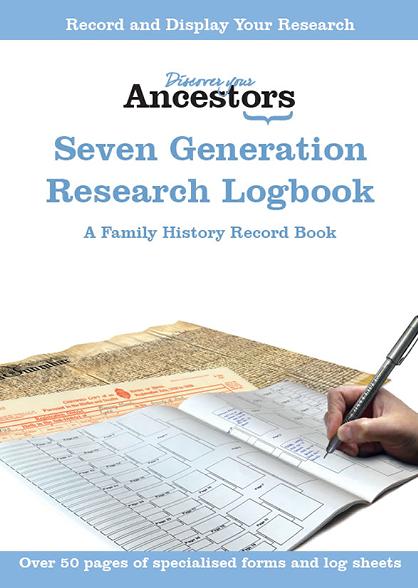 Seven Generation Research Logbook - A Family History Record Book