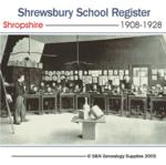 Shropshire, Shrewsbury School Register for 1908 to 1928