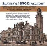 Slater's 1850  Royal National Directory with Topographies.  Derbyshire, Herefordshire, Leicestershire, Lincolnshire, Northamptonshire, Nottinghamshire, Rutlandshire, Shropshire, Staffordshire, Warwickshire, Worcestershire and Monmouthshire