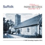 Suffolk Phillimore Parish Records (Marriages) Volumes 01 to 04 on one