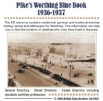 Sussex, Pike's Worthing Blue Book 1936-1937 Directory