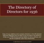 The Directory of Directors 1936