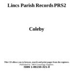 Lincolnshire, Coleby Parish Registers 1561-1812