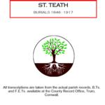Cornwall, St. Teath Burials 1846-1917