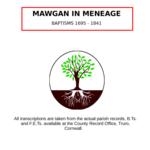 Cornwall, Mawgan in Meneage Baptisms 1695 - 1841