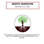Cornwall, North Tamerton Baptisms 1733 - 1865