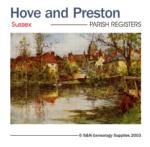 Sussex, Hove and Preston Registers 1538-1812