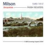 Shropshire, Milson Parish Registers 1680-1812