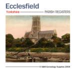 Yorkshire, Ecclesfield Parish Registers 1558-1621