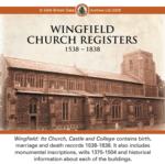 Suffolk, Wingfield Church Parish Registers 1538-1838