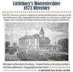 Worcestershire,  Littlebury's 1873 Directory