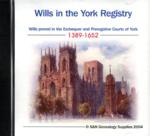 Yorkshire, Wills in the York Registry 1389- 1652